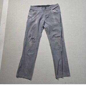 Kuhl‎ Mens Gray Utility Work Pants Outdoor Hiking Casual 34x34